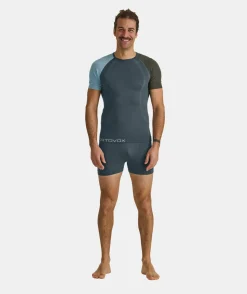 ORTOVOX Baselayer^120 COMP LIGHT BOXER M petrolblue