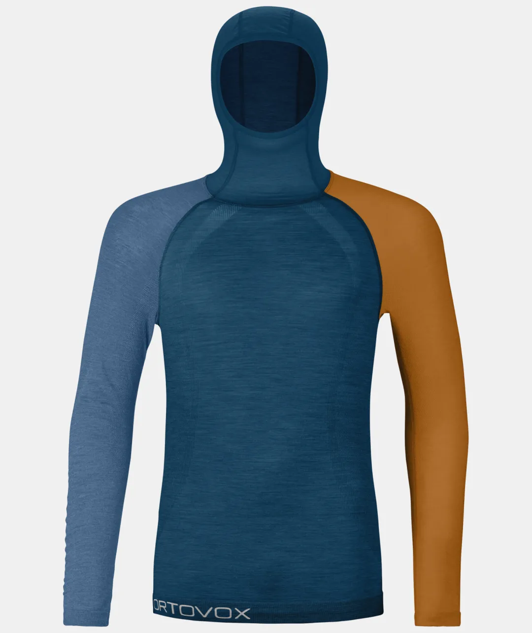 ORTOVOX Baselayer^120 COMP LIGHT HOODY M petrolblue