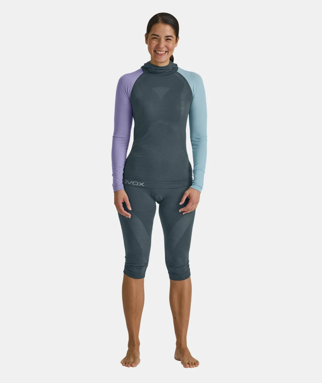 ORTOVOX Baselayer^120 COMP LIGHT HOODY W darkarcticgrey