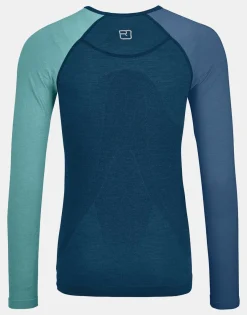 ORTOVOX Baselayer^120 COMP LIGHT LONG SLEEVE W petrolblue