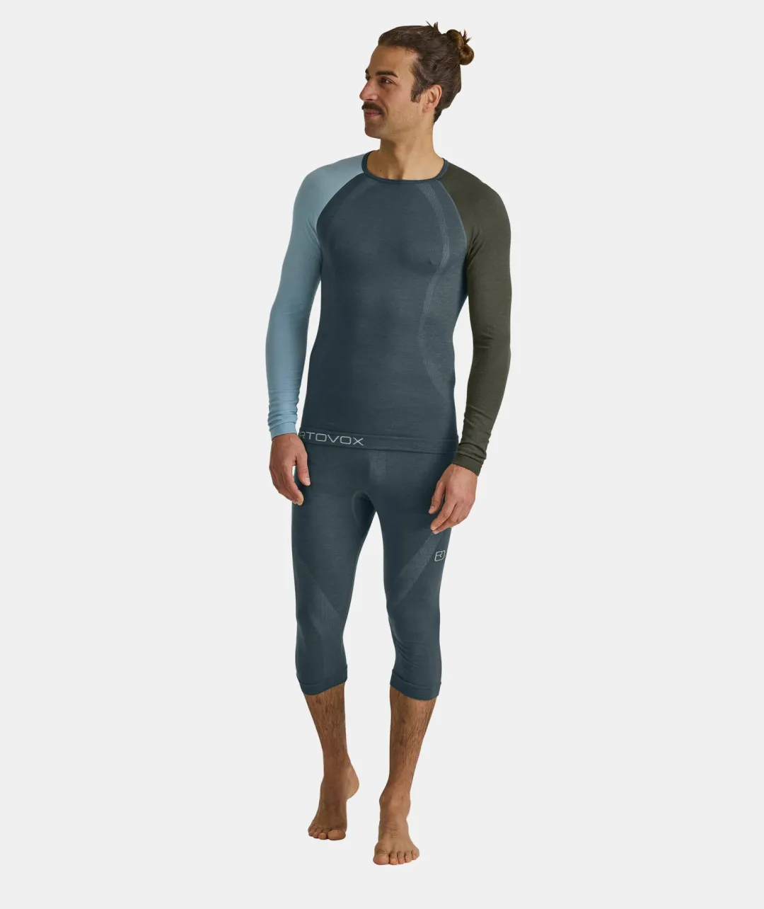 ORTOVOX Baselayer^120 COMP LIGHT SHORT PANTS M petrolblue