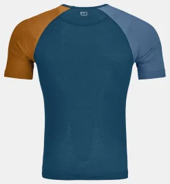 ORTOVOX Baselayer^120 COMP LIGHT SHORT SLEEVE M petrolblue