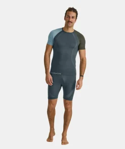 ORTOVOX Baselayer^120 COMP LIGHT SHORTS M petrolblue