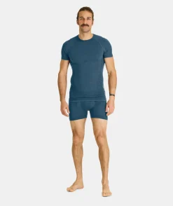 ORTOVOX Baselayer^230 COMPETITION SHORT SLEEVE M petrolblue
