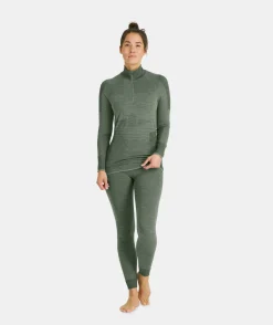 ORTOVOX Baselayer^230 COMPETITION ZIP NECK W bloom