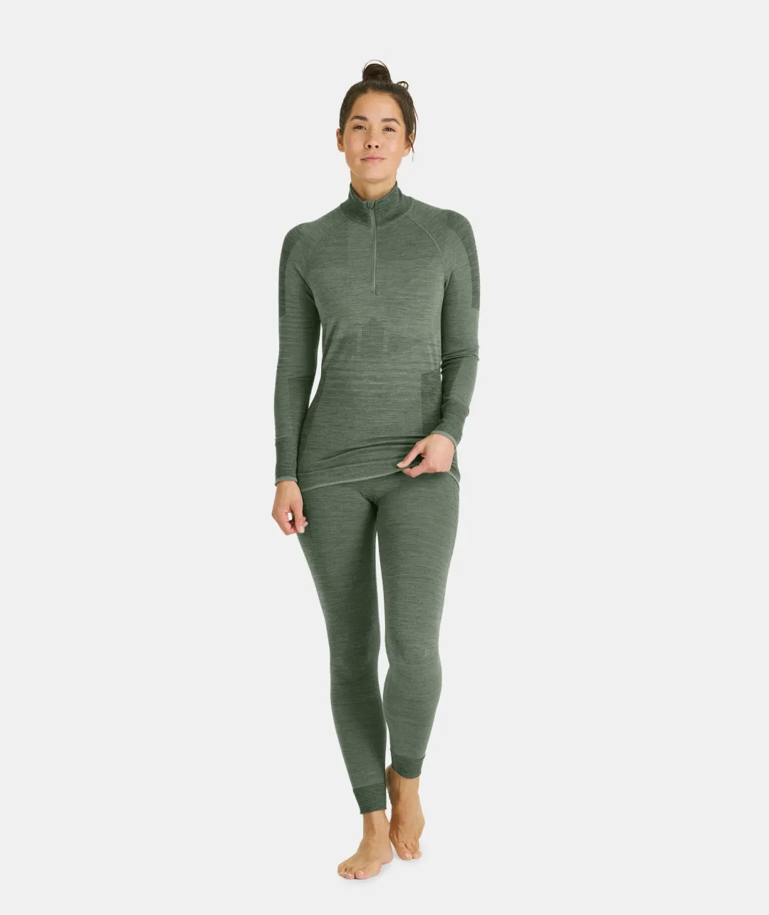 ORTOVOX Baselayer^230 COMPETITION ZIP NECK W bloom