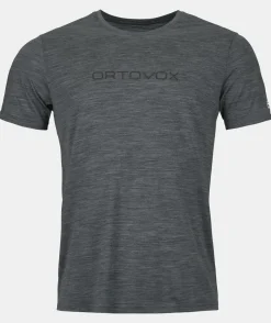 ORTOVOX T-Shirts & Longsleeves^150 COOL BRAND TS M blacksteelblend