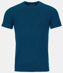ORTOVOX T-Shirts & Longsleeves^150 COOL LOST TS M petrolblue