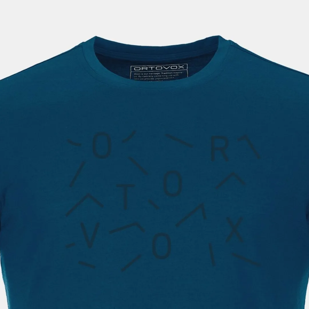 ORTOVOX T-Shirts & Longsleeves^150 COOL LOST TS M petrolblue