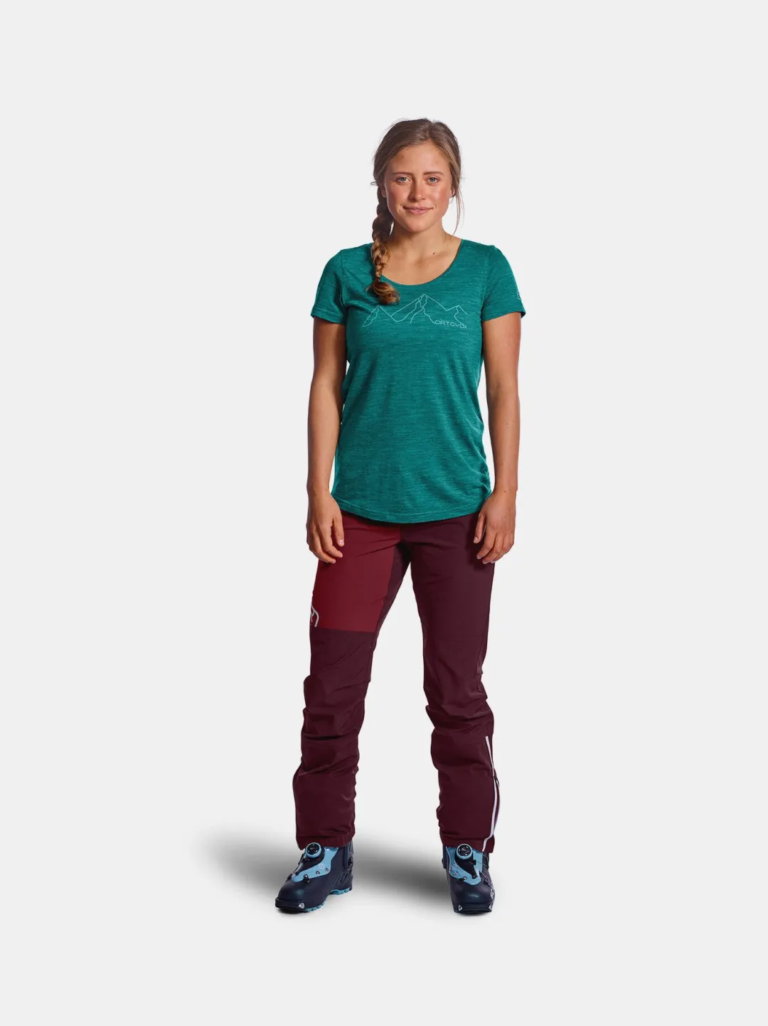 ORTOVOX T-Shirts & Longsleeves^150 COOL MOUNTAIN FACE TS W clayorangeblend