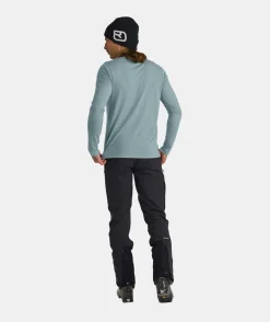 ORTOVOX T-Shirts & Longsleeves^150 COOL MTN SILHOUETTE LS M darkwildherbs