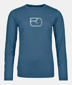 ORTOVOX T-Shirts & Longsleeves^150 COOL MTN SILHOUETTE LS W seasurface