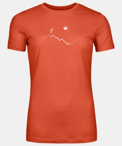 ORTOVOX T-Shirts & Longsleeves^150 COOL PEAK FOCUS TS W sunsetorange