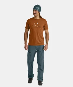 ORTOVOX T-Shirts & Longsleeves^150 COOL PEAK FOCUS TS M deepocean