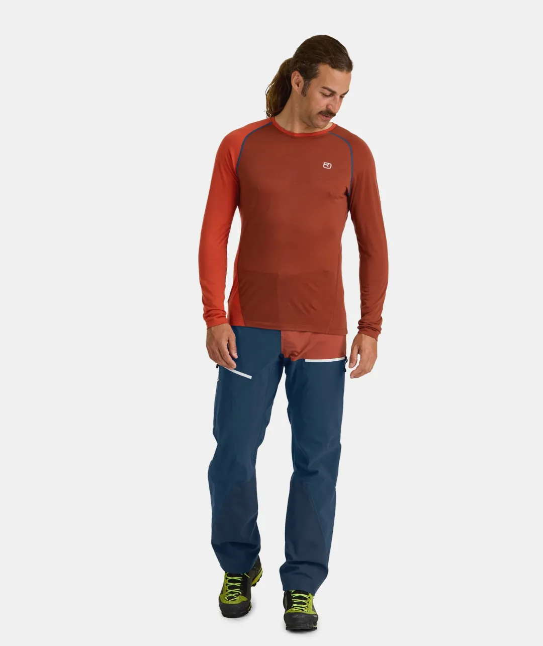 ORTOVOX T-Shirts & Longsleeves^120 COOL TEC FAST UPWARD LONGSLEEVE M clayorange