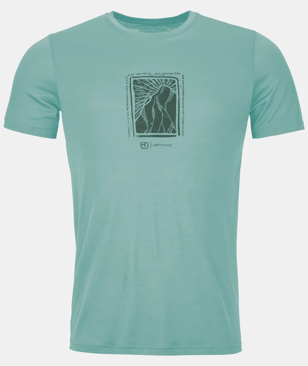 ORTOVOX T-Shirts & Longsleeves^120 COOL TEC MTN CUT TS M aquaticice