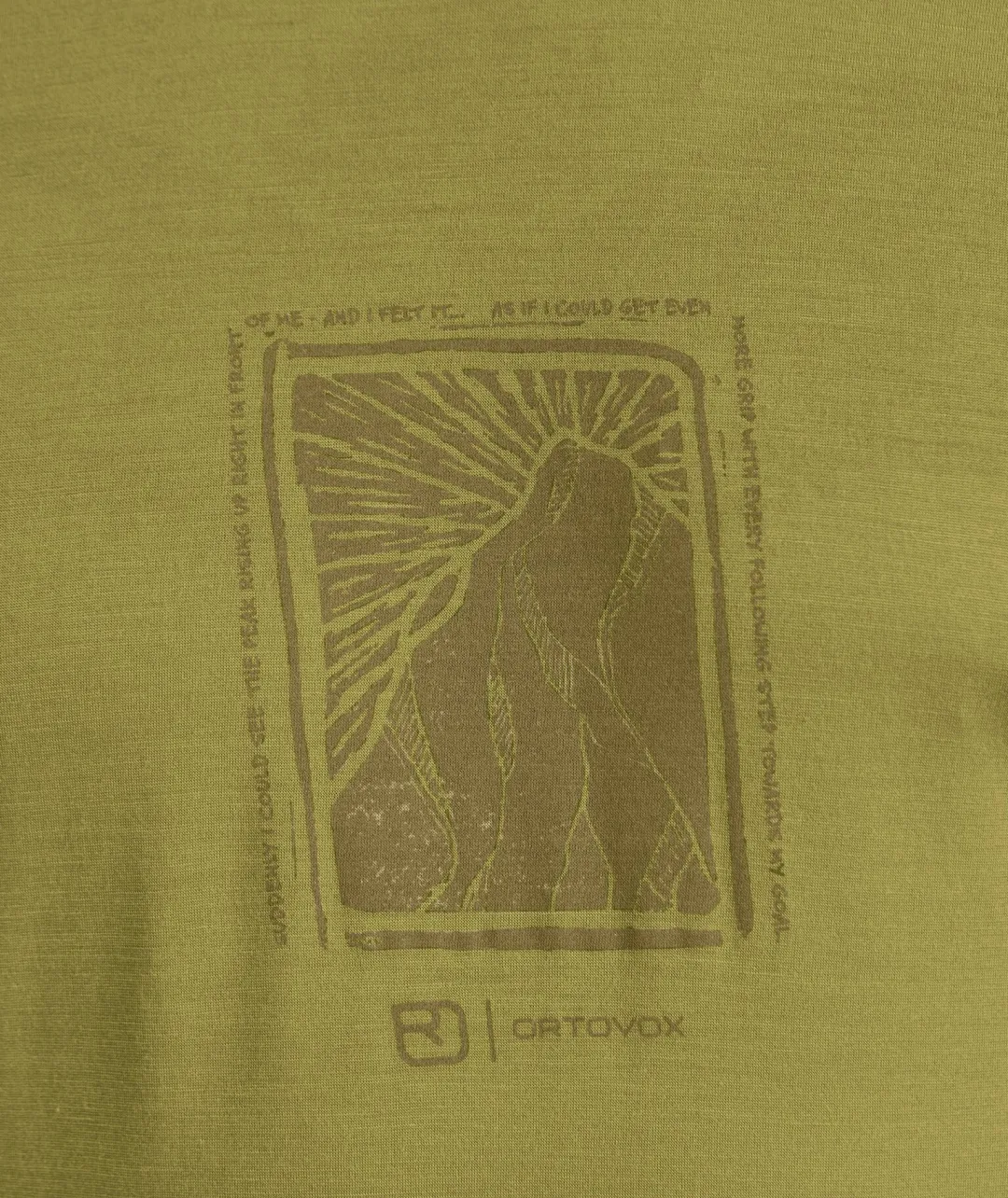 ORTOVOX T-Shirts & Longsleeves^120 COOL TEC MTN CUT TS M aquaticice
