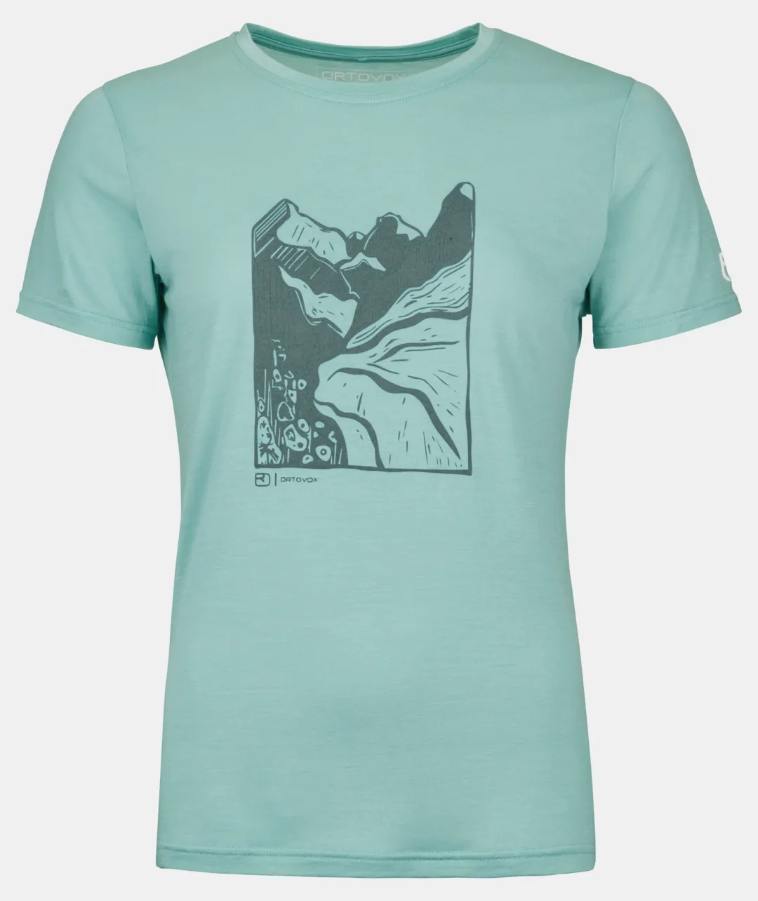 ORTOVOX T-Shirts & Longsleeves^120 COOL TEC MTN CUT TS W aquaticice