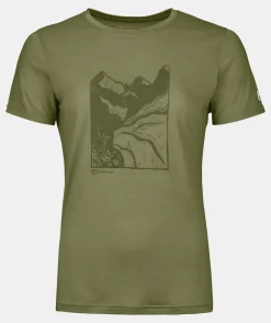 ORTOVOX T-Shirts & Longsleeves^120 COOL TEC MTN CUT TS W wildherbs
