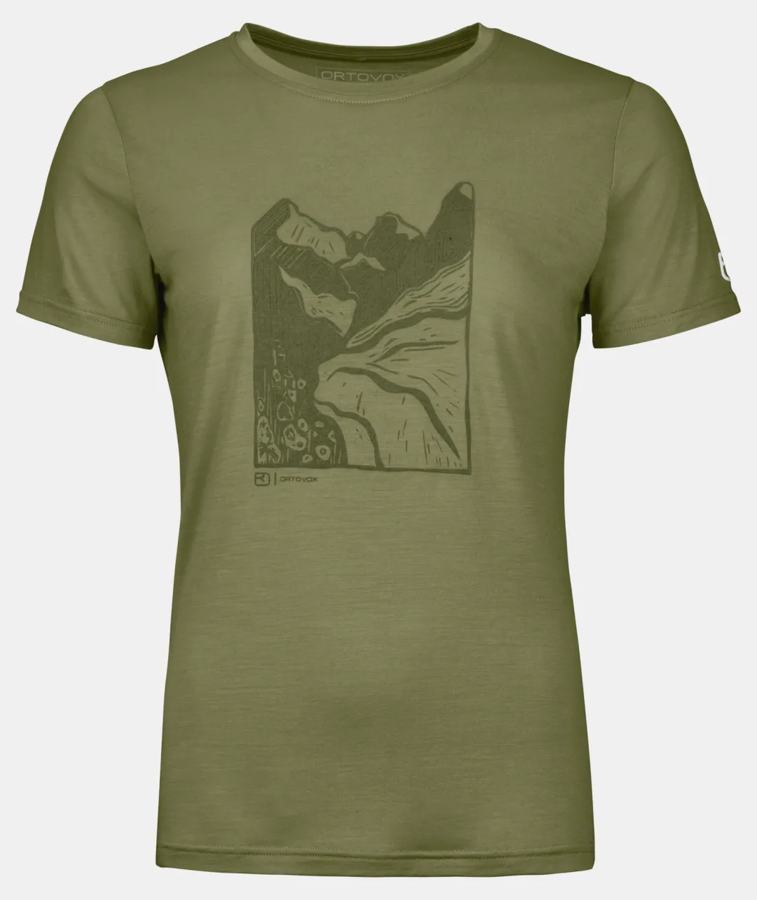 ORTOVOX T-Shirts & Longsleeves^120 COOL TEC MTN CUT TS W wildherbs