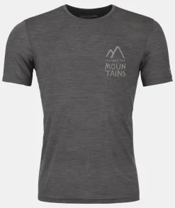 ORTOVOX T-Shirts & Longsleeves^120 COOL TEC MTN DUO TS M blackravenblend