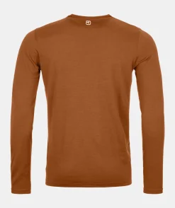 ORTOVOX T-Shirts & Longsleeves^185 MERINO MTN CUTOUT LS M bristlebrown