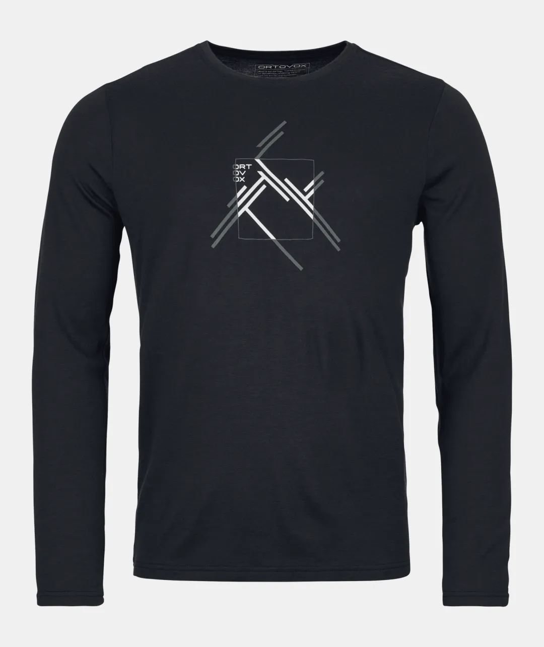 ORTOVOX T-Shirts & Longsleeves^185 MERINO MTN CUTOUT LS M blackraven