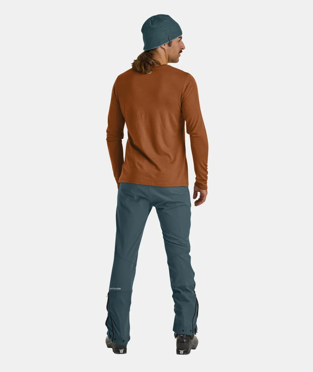 ORTOVOX T-Shirts & Longsleeves^185 MERINO MTN CUTOUT LS M blackraven