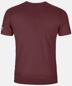 ORTOVOX T-Shirts & Longsleeves^185 MERINO SQUARE TS M winetasting