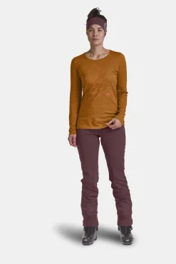 ORTOVOX T-Shirts & Longsleeves^185 MERINO TANGRAM LS W slyfox
