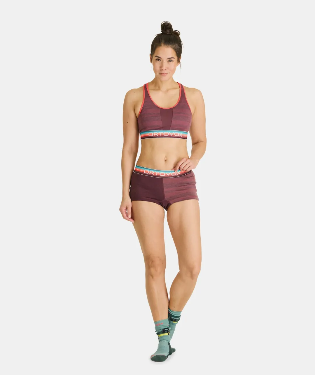 ORTOVOX Baselayer^185 ROCK'N'WOOL HOT PANTS W mountainrose