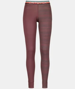 ORTOVOX Baselayer^185 ROCK’N’WOOL LONG PANTS W mountainrose