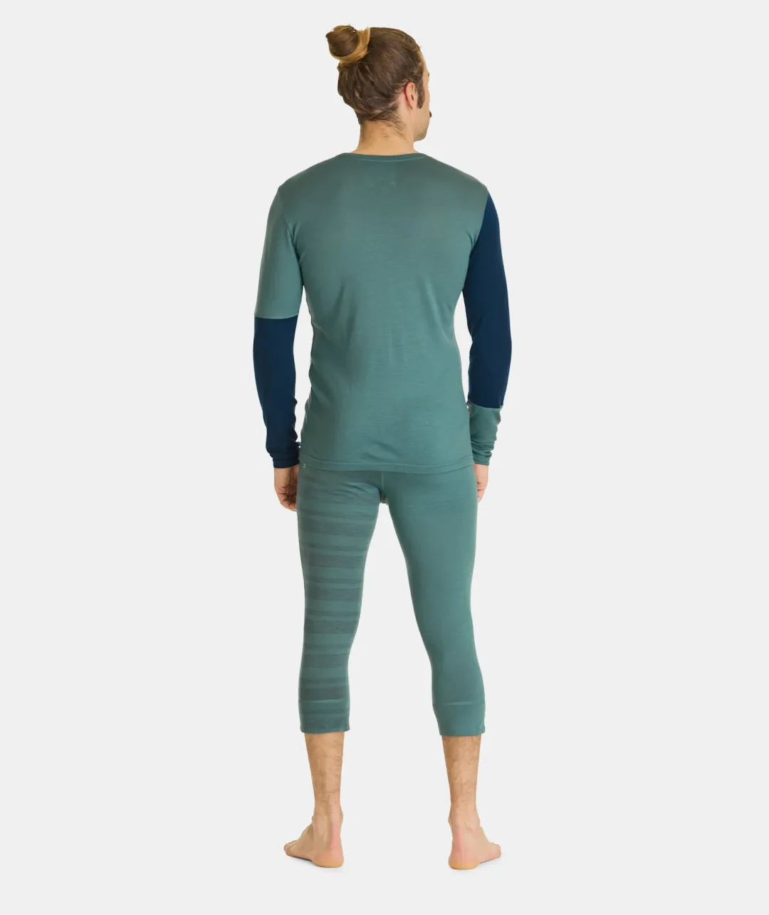 ORTOVOX Baselayer^185 ROCK'N'WOOL LONG SLEEVE M deepocean