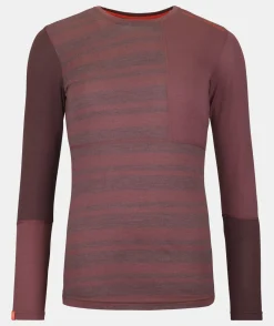 ORTOVOX Baselayer^185 ROCK'N'WOOL LONG SLEEVE W mountainrose