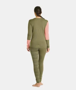 ORTOVOX Baselayer^185 ROCK'N'WOOL LONG SLEEVE W mountainrose