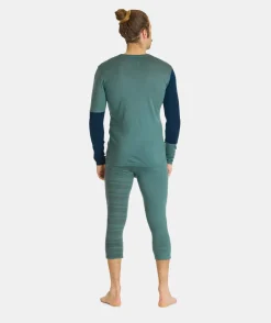ORTOVOX Baselayer^185 ROCK'N'WOOL LONG SLEEVE M arcticgrey