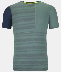 ORTOVOX Baselayer^185 ROCK’N’WOOL SHORT SLEEVE M arcticgrey