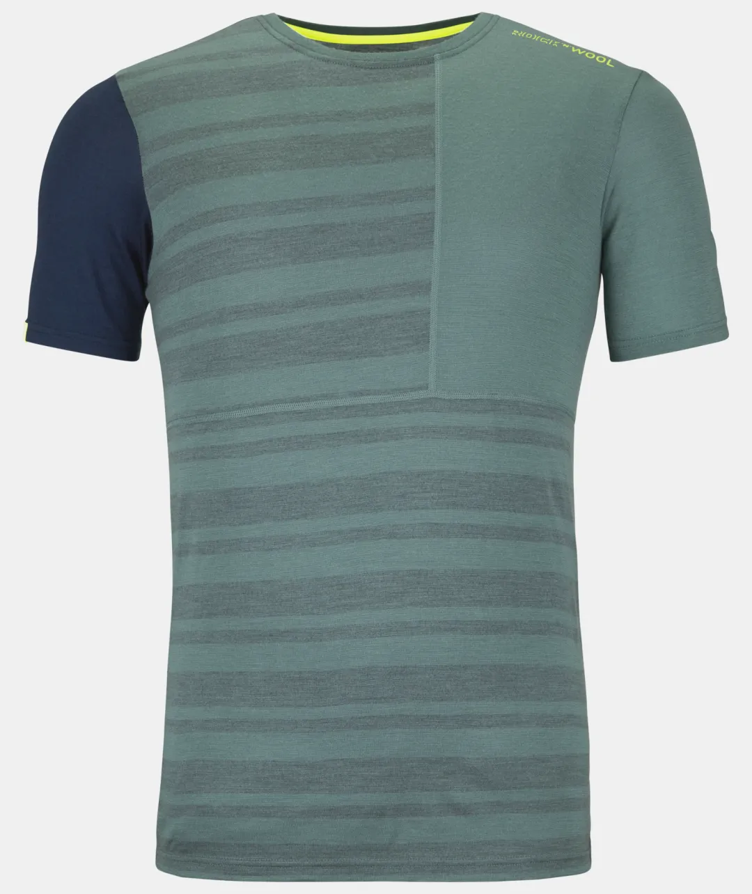 ORTOVOX Baselayer^185 ROCK’N’WOOL SHORT SLEEVE M arcticgrey