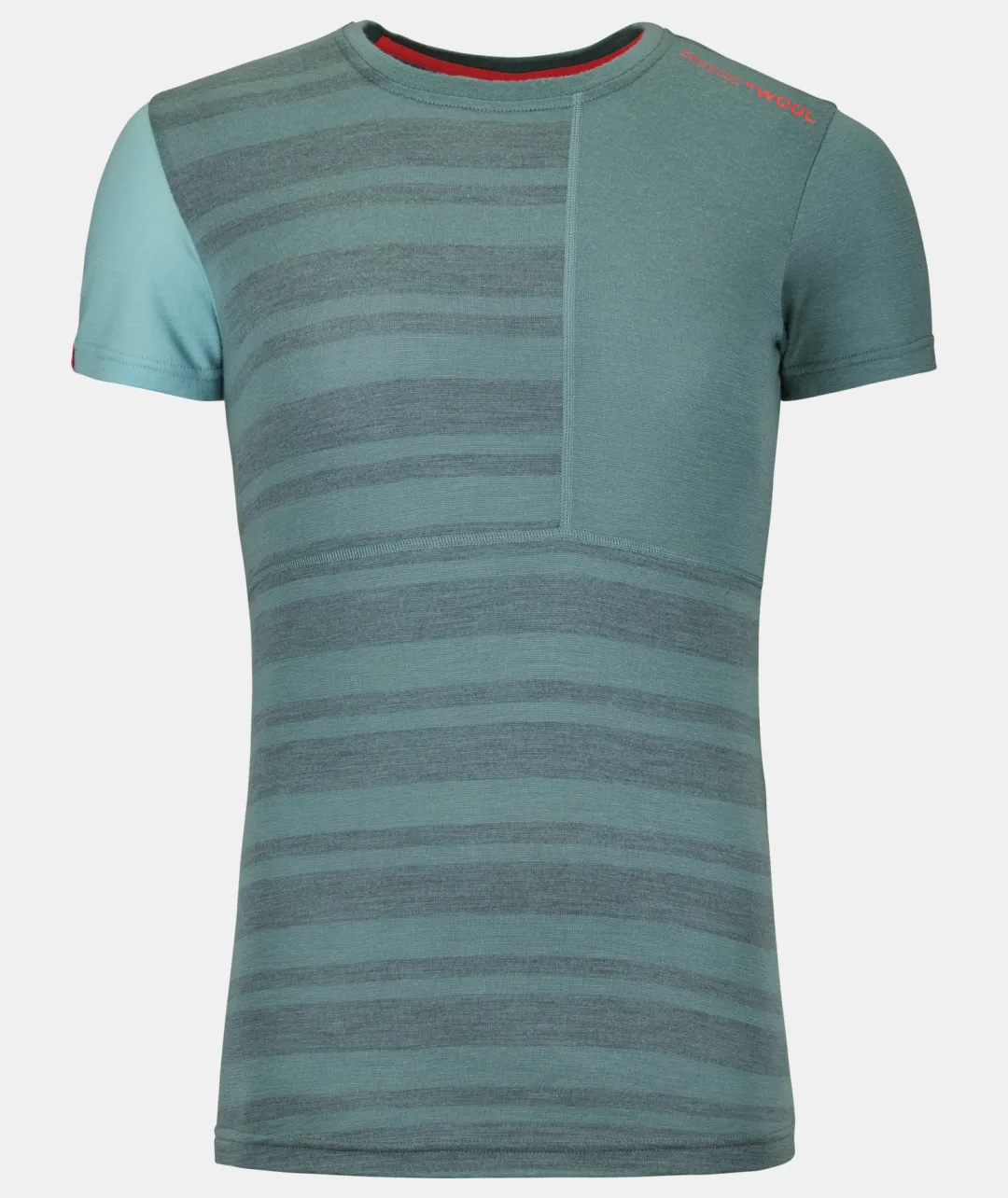 ORTOVOX Baselayer^185 ROCK’N’WOOL SHORT SLEEVE W arcticgrey