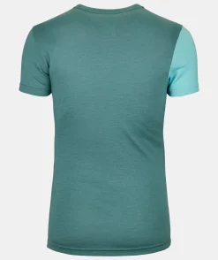 ORTOVOX Baselayer^185 ROCK’N’WOOL SHORT SLEEVE W arcticgrey