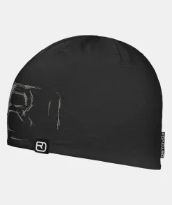 ORTOVOX Headwear & Neckwarmer^120 TEC LOGO BEANIE blackraven