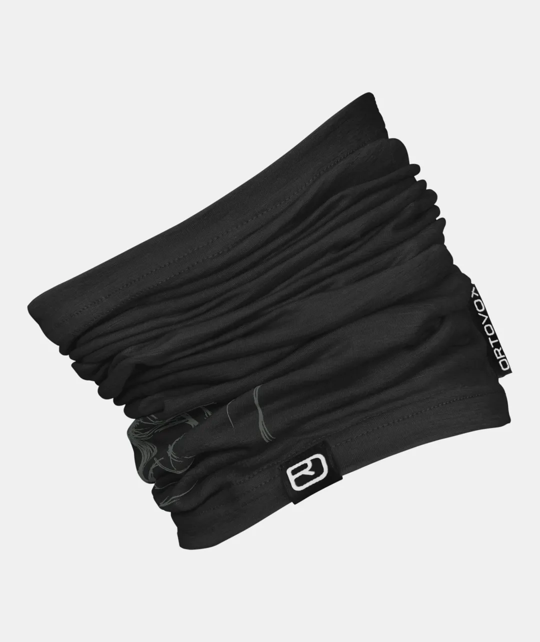 ORTOVOX Headwear & Neckwarmer^120 TEC LOGO NECKWARMER blackraven