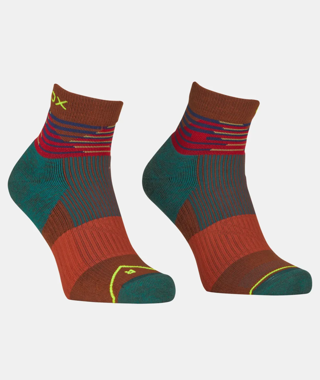 ORTOVOX Socken^ALL MOUNTAIN QUARTER SOCKS M clayorange