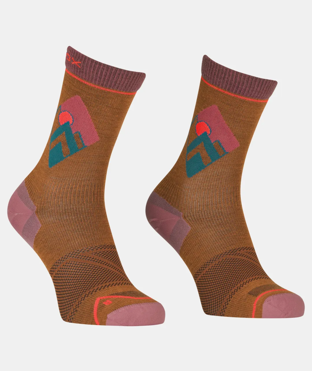 ORTOVOX Socken^ALPINE LIGHT COMP MID SOCKS W bristlebrown