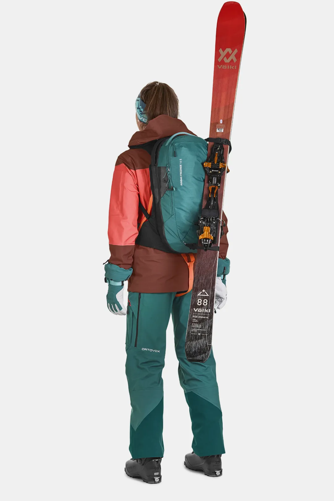 ORTOVOX Avabag Litric Zip-Ons|Elektronische Lawinenrucksäcke^AVABAG LITRIC FREERIDE 16S ZIP pacificgreen
