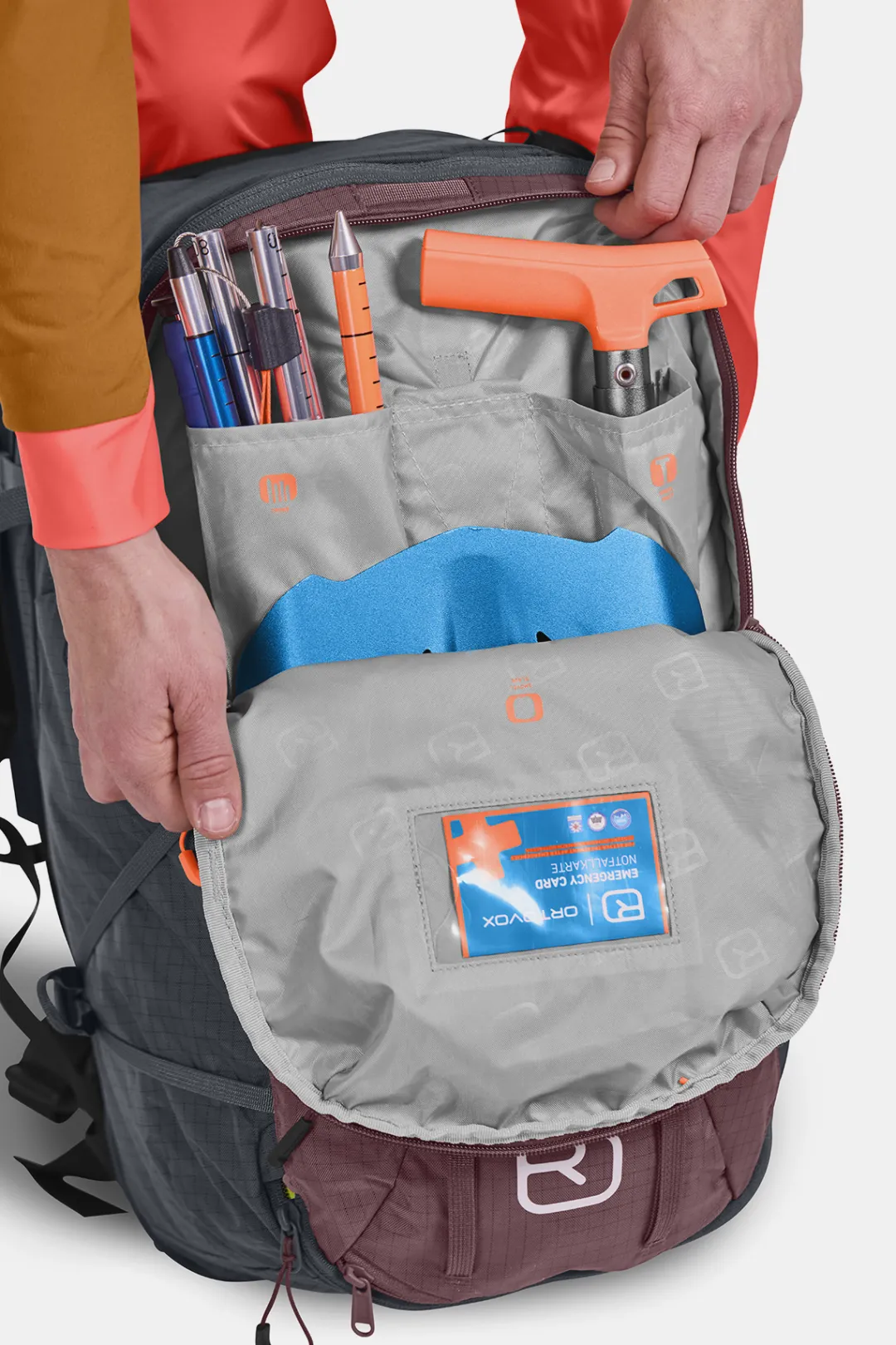 ORTOVOX Avabag Litric Zip-Ons^AVABAG LITRIC TOUR 36S ZIP blacksteel