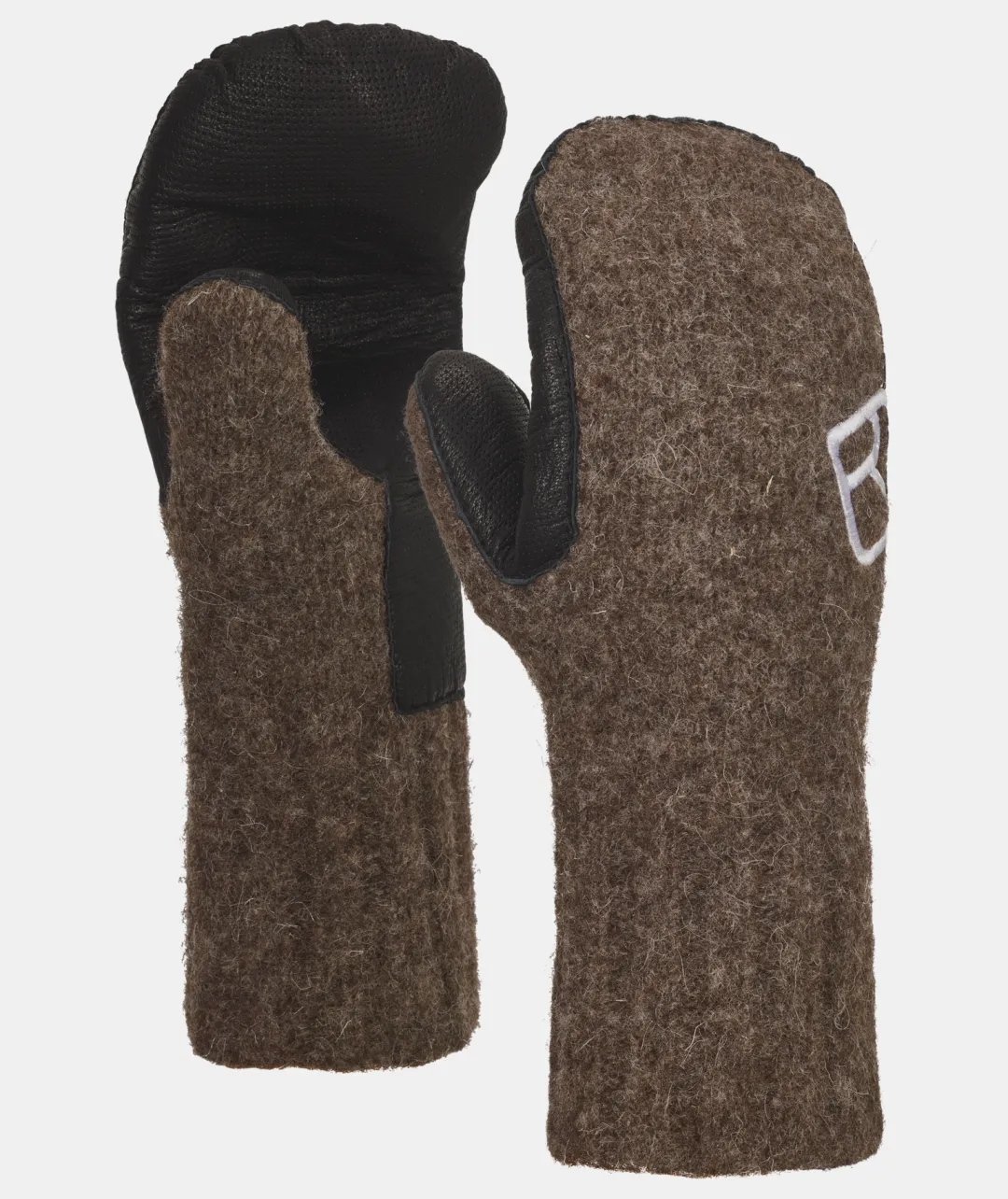 ORTOVOX Handschuhe^CLASSIC WOOL MITTEN LEATHER blacksheep