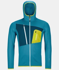 ORTOVOX Hoodies & Fleece-Jacken^FLEECE GRID HOODY M heritageblue