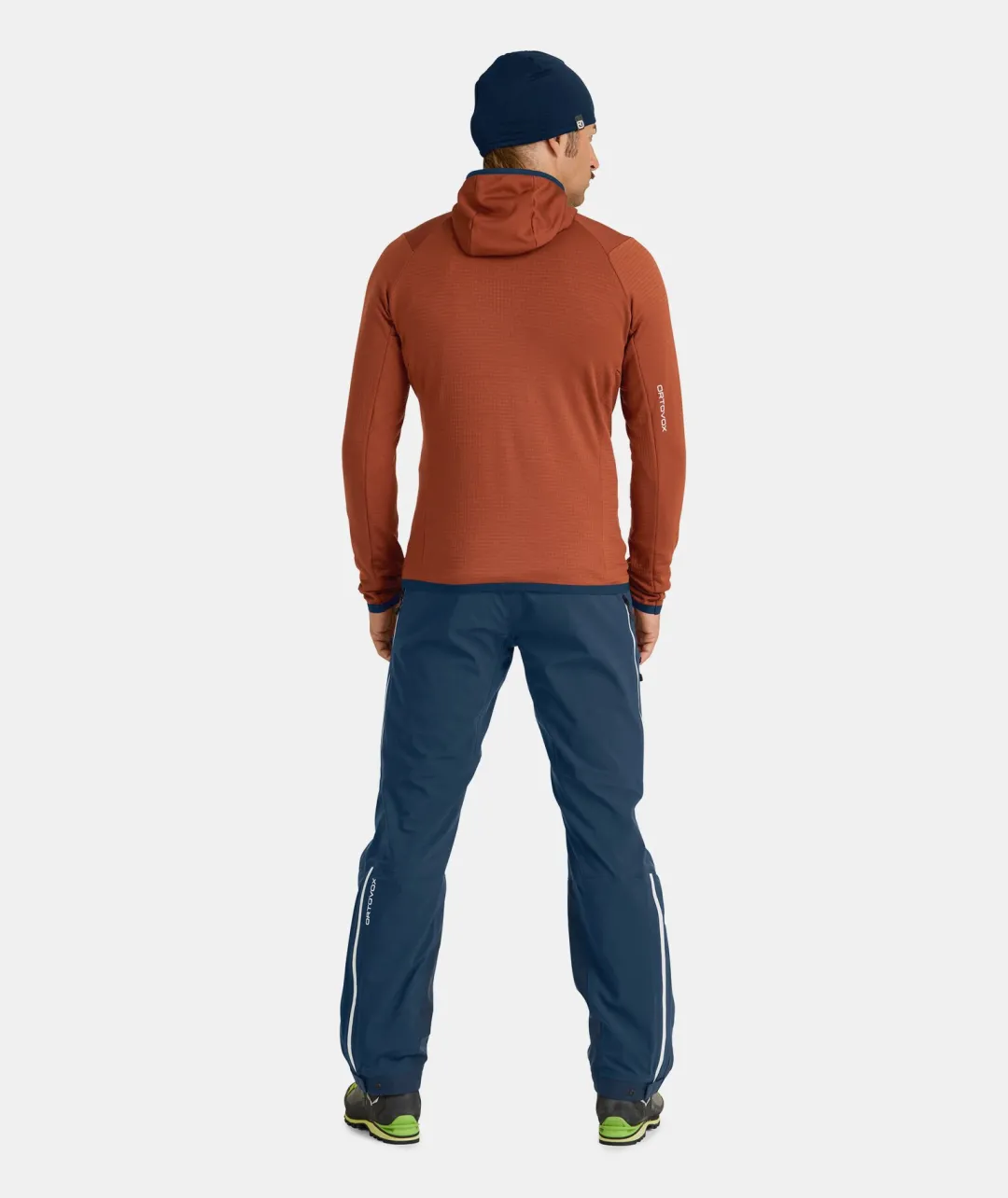 ORTOVOX Hoodies & Fleece-Jacken^FLEECE GRID HOODY M mountainblue