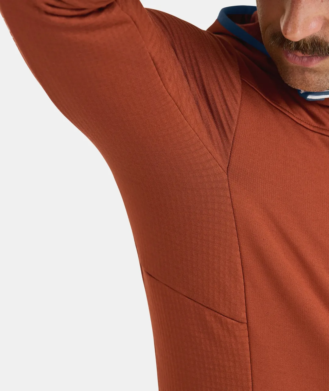 ORTOVOX Hoodies & Fleece-Jacken^FLEECE GRID HOODY M mountainblue